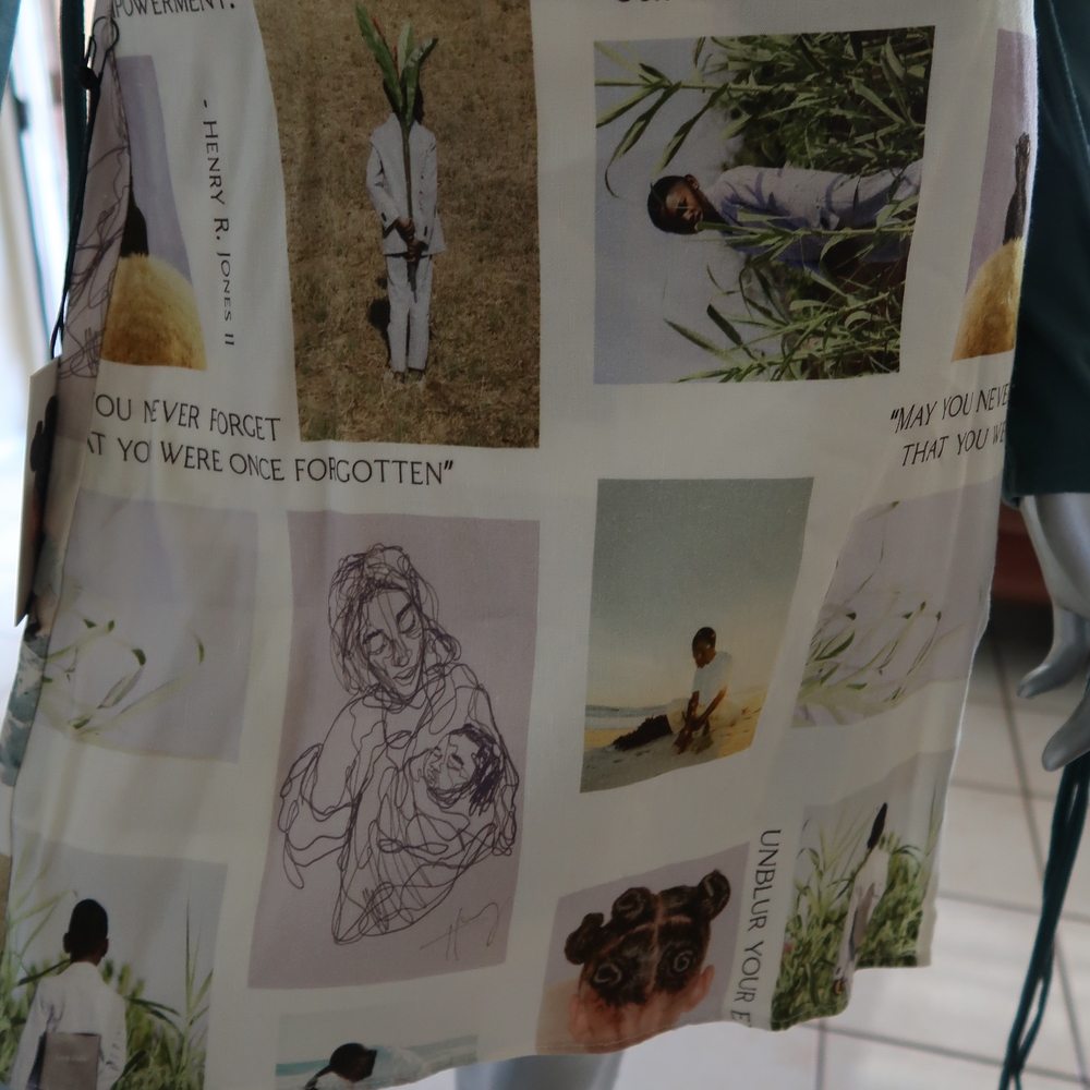 Graphic Print Tote Bag